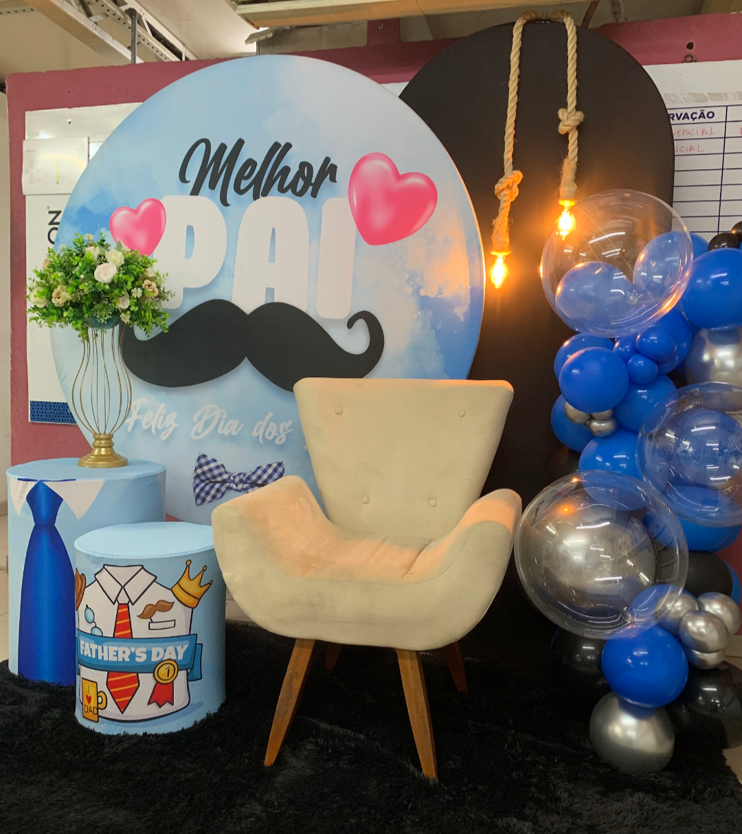 Decoração instagramavel dia dos pais