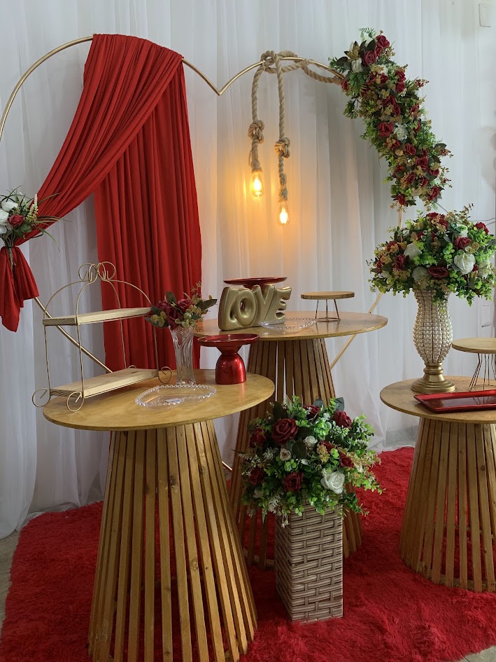 mini wedding rosas vermelhas